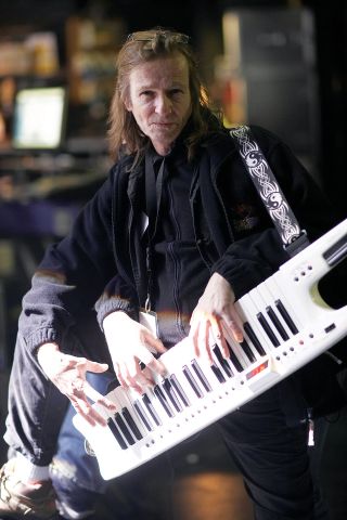 Three Hands Are Better Than Two: Tim Blake today, still a keyboard king