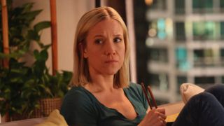 Jessy Schram as Hannah Asher in Chicago Med Season 10x03