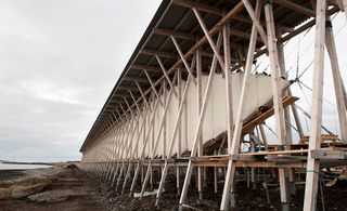 Steilneset designed by architect Peter Zumthor and the artist Louise Bourgeois