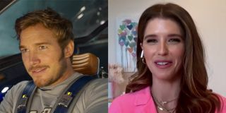 Chris Pratt Guardians and Katherine Schwarzenegger Today interview screenshot