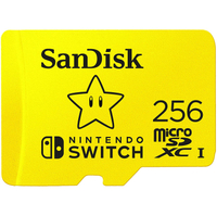 SanDisk MicroSDXC-Kaart Voor Nintendo Switch 256 GB van €41 voor €32
