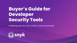 Dark background with white text that says Buyer’s Guide for Developer Security Tools 2022