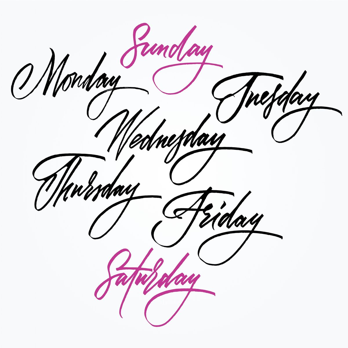 The days of the week. Sunday Monday days of the week song…, by Huma waqas