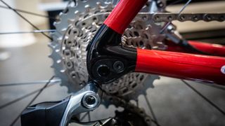 Detalles de primer plano de Wilier Gran Turismo
