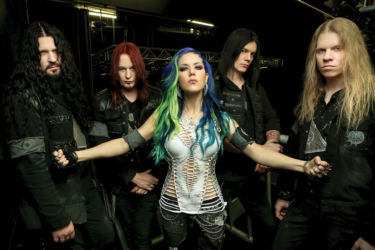 Arch Enemy promo pic 2014, by Tim Tronckoe