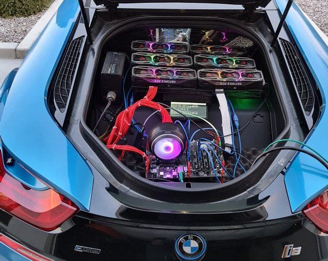 Mining Rig BMW i8