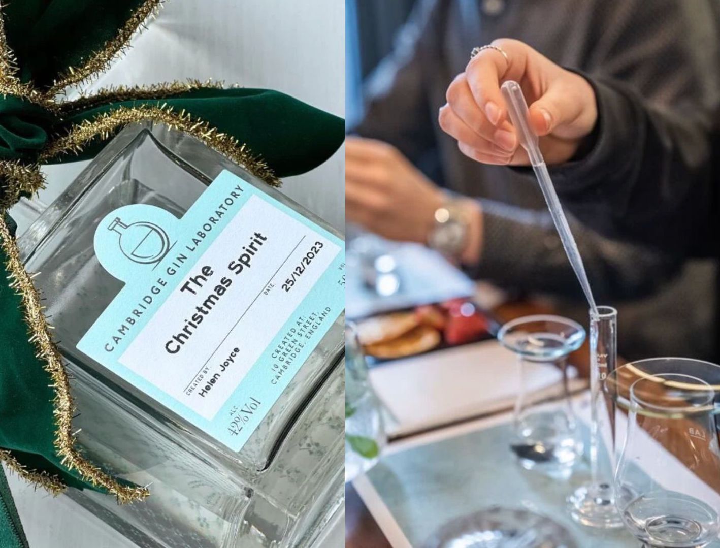 Cambridge Distillery's bespoke Christmas gin lab might be the ultimate pop-up