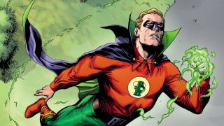 DC Comics artwork of Alan Scott Green Lantern