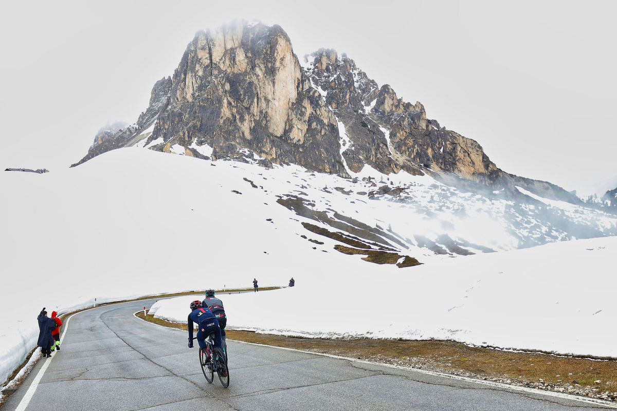 Giro dItalia 2021 104th Edition 16th stage Sacile Cortina dAmpezzo 212 km 24052021 Scenery photo Ilario BiondiBettiniPhoto2021