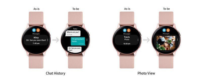 Watch Active 2 Messaging Features