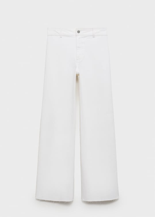 Mango white pants