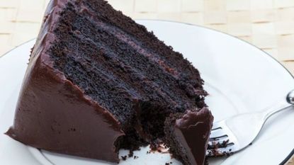 Food, Cuisine, Sweetness, Dessert, Baked goods, Chocolate cake, Chocolate, Dish, Cake, Recipe, 