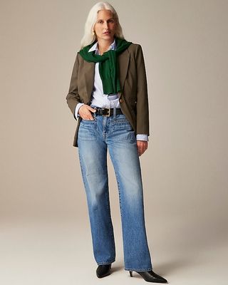 Pre-Order Point Sur Low-Rise Straight Jean