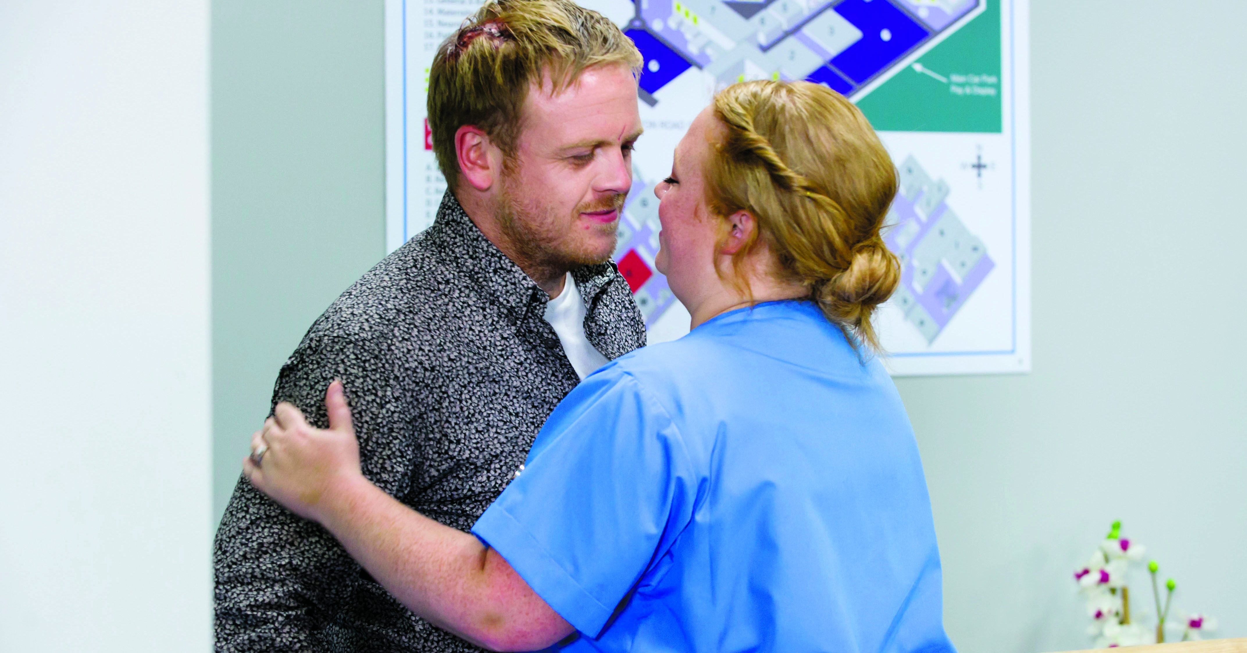 Here comes the bride… It’s the day of Robyn and Glenn’s wedding