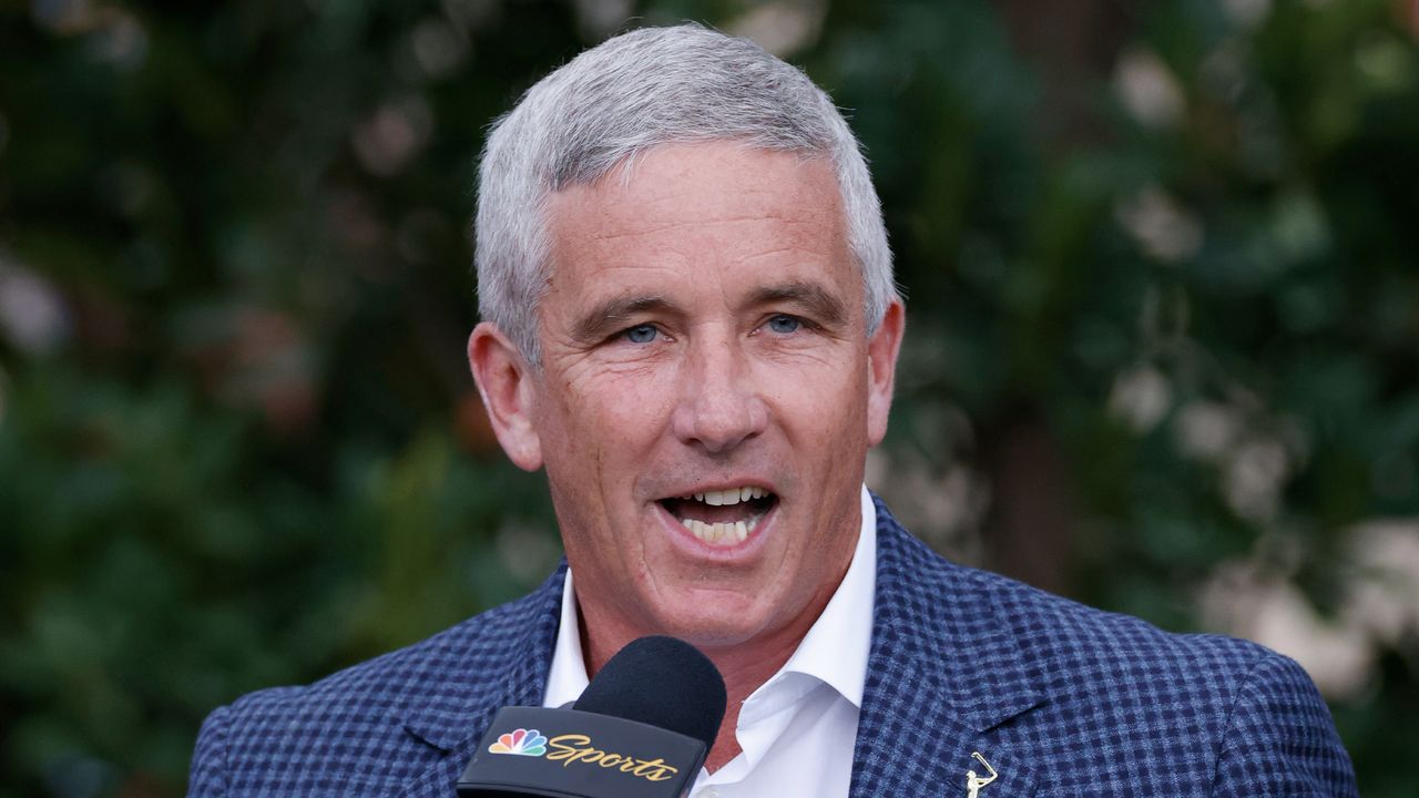 Jay Monahan at the 2023 Players Championship at TPC Sawgrass