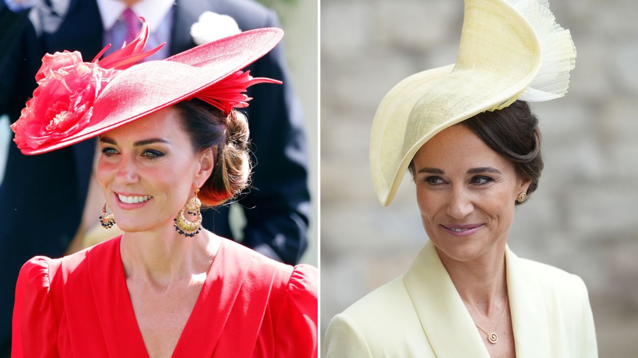 Kate and Pippa Middleton’s relationship is &#039;balanced&#039;. Seen here are the Princess of Wales and Pippa at different occasions