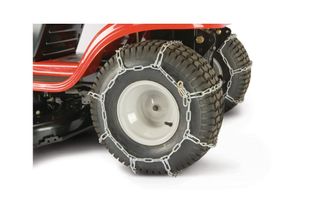 ride-on lawn mower attachment tire chains