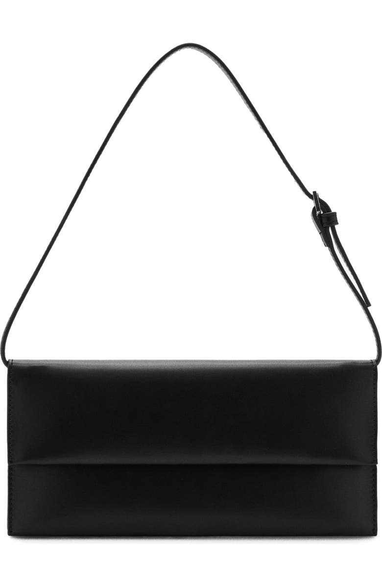 Faux Leather Shoulder Bag
