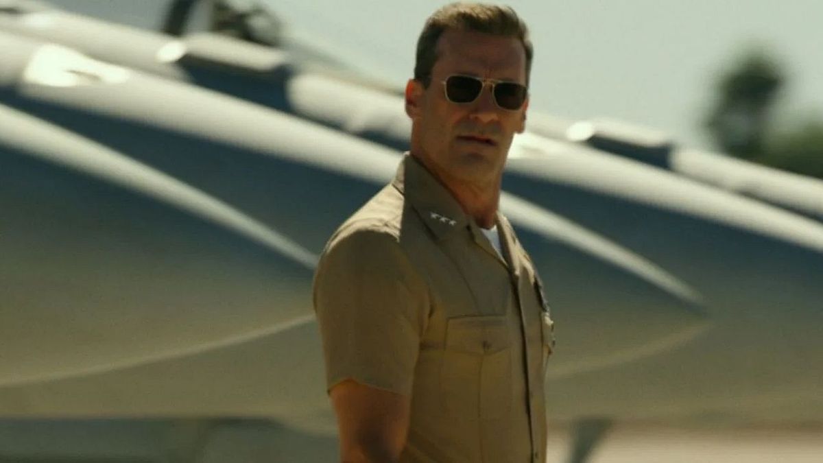 Jon Hamm in Top Gun Maverick