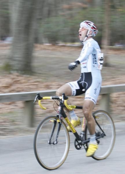 Adam Myerson was pretty pleased with his result.
