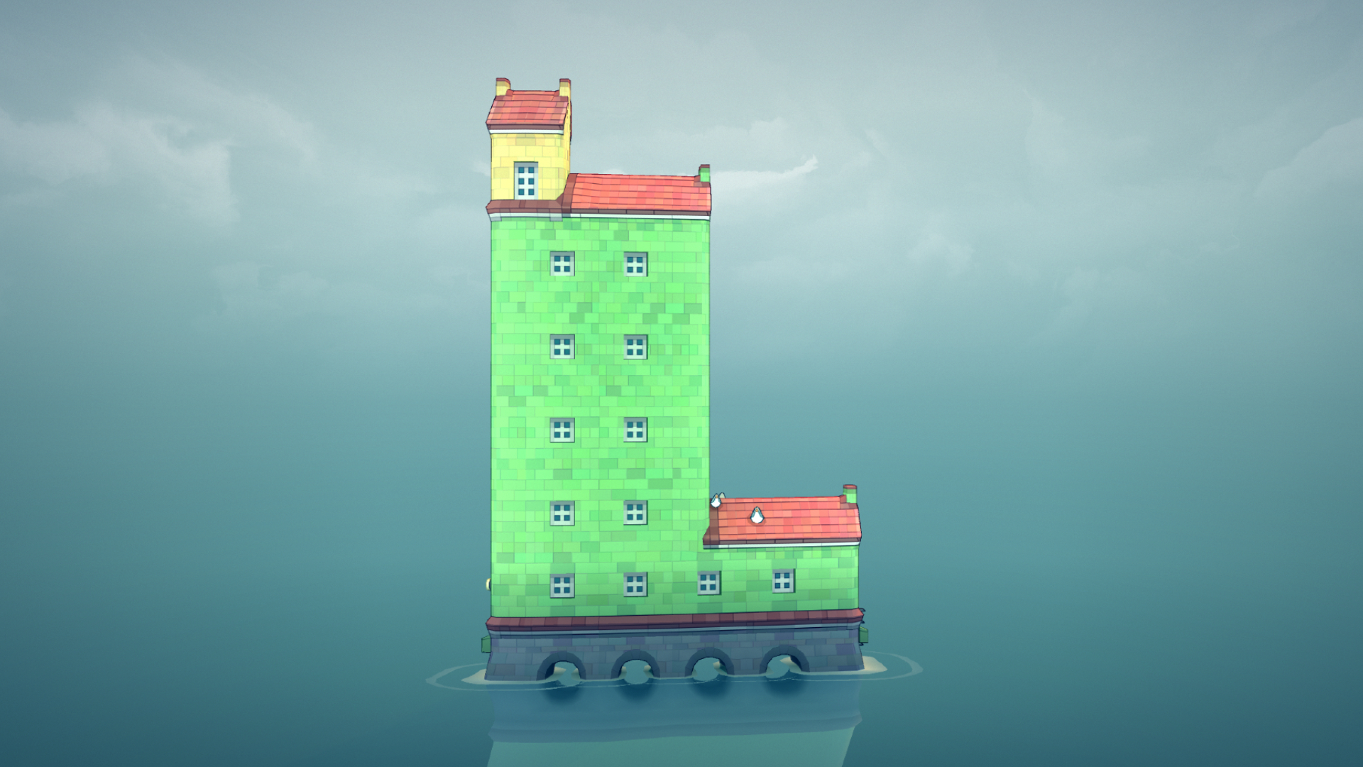 Convierte tus resultados de Wordle en divertidos edificios de Townscaper