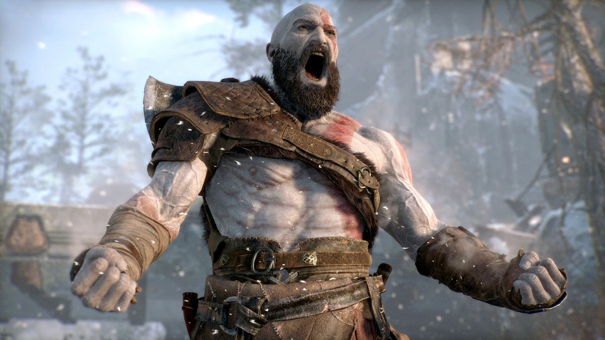 Kratos screaming