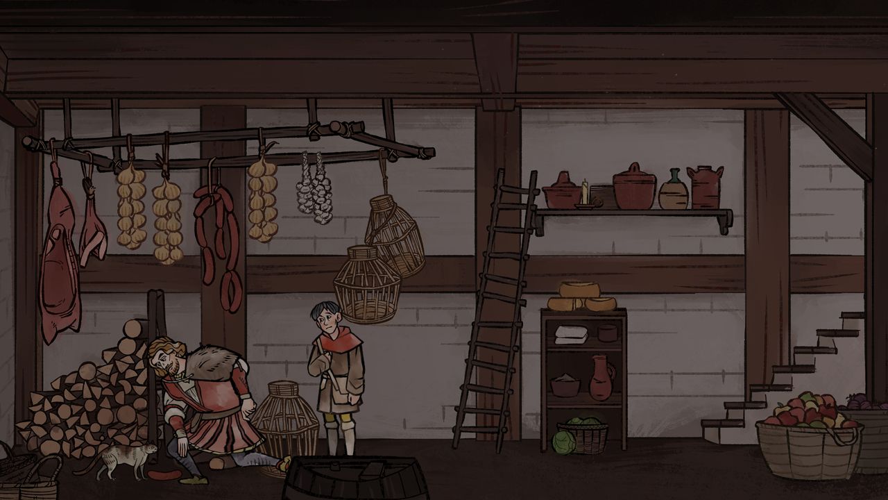 Screenshot of Pentiment.