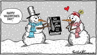 
Editorial cartoon Entertainment winter