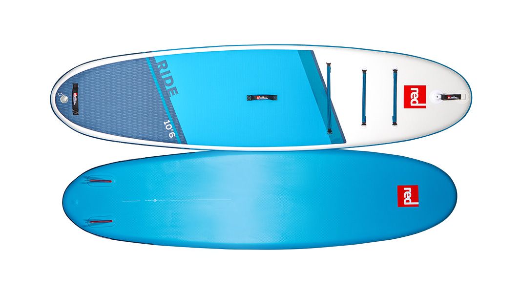 Red Paddle Co inflatable paddle board review: Ride MSL paddle board in use