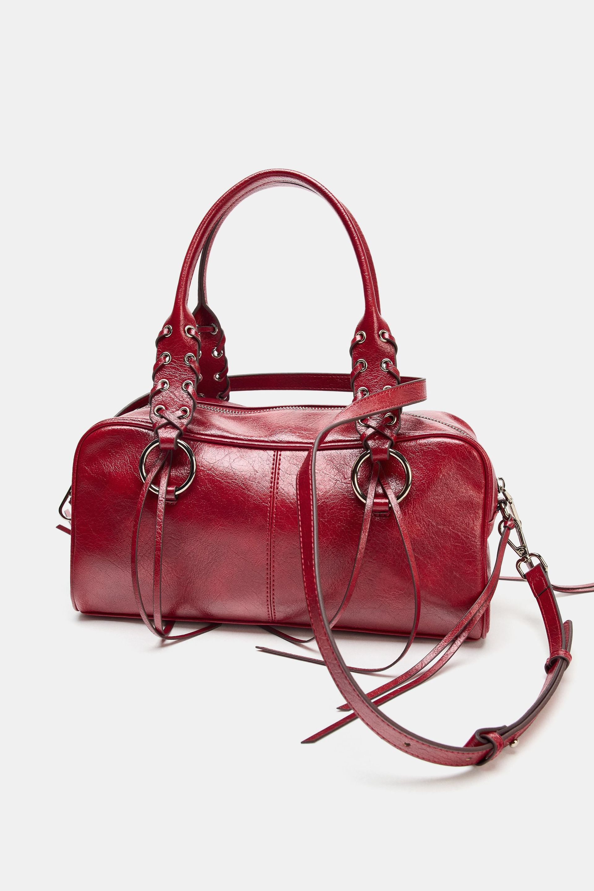 Crackled Bowling Bag