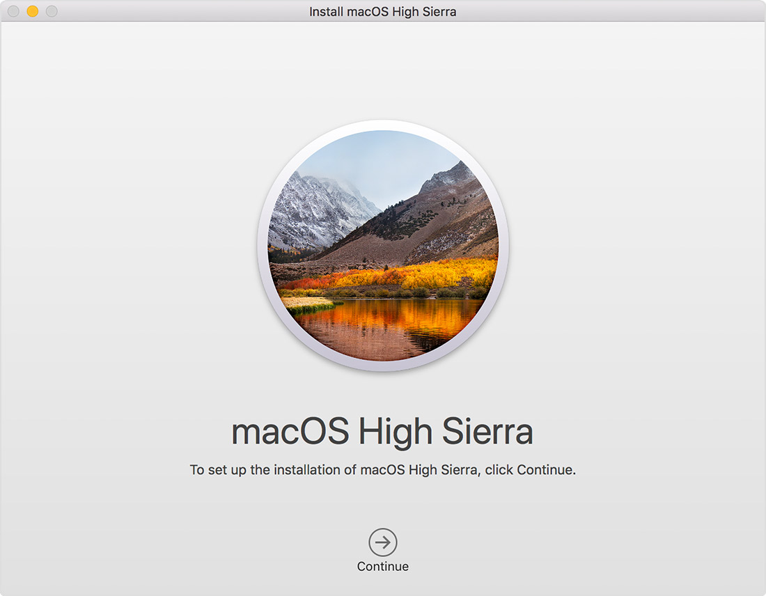 macOS High Sierra