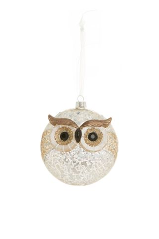 Owl Bauble, £4