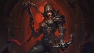 Diablo Immortal Key Art Demonhunter Female