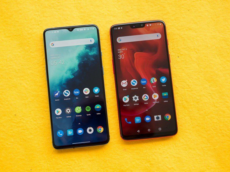 OnePus 7T vs. OnePlus 6