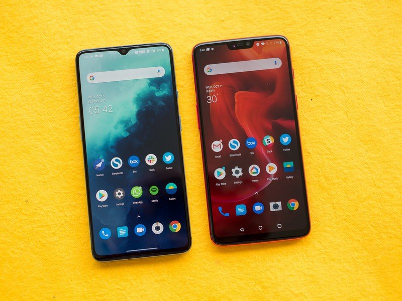 OnePus 7T vs. OnePlus 6