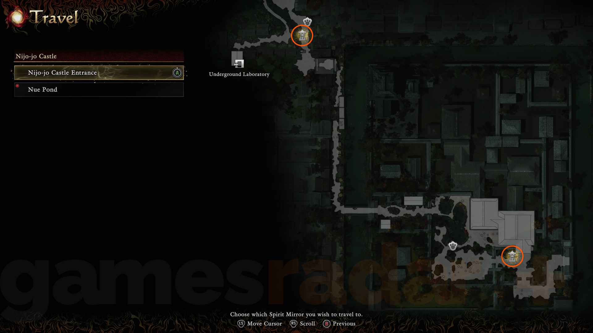 Onimusha Way of the Sword fast travel locations
