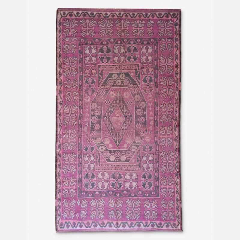 purple vintage rug