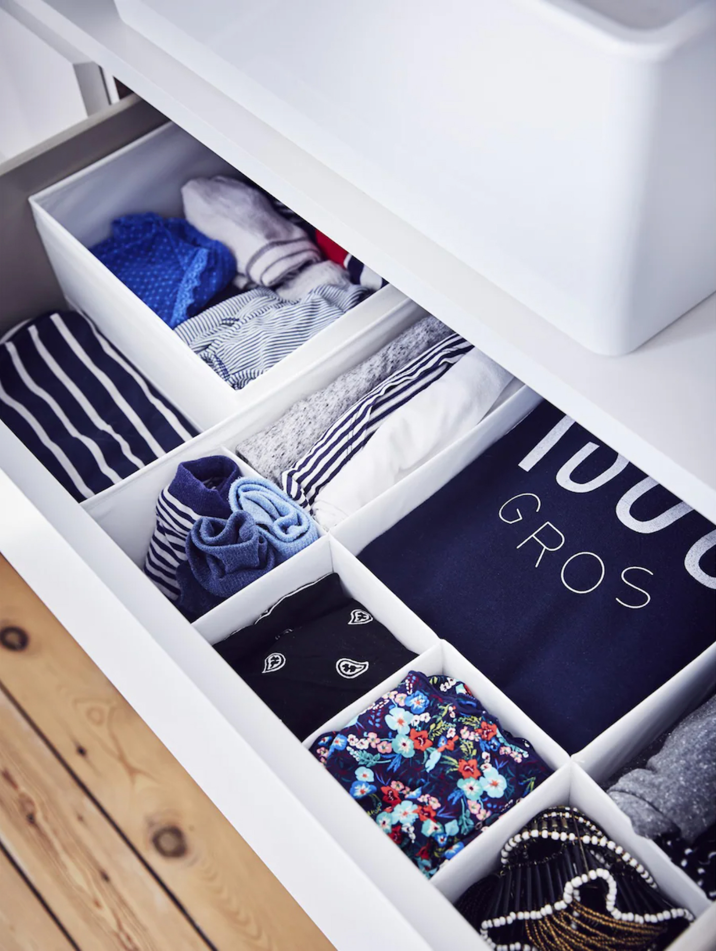 Ikea drawer organizers