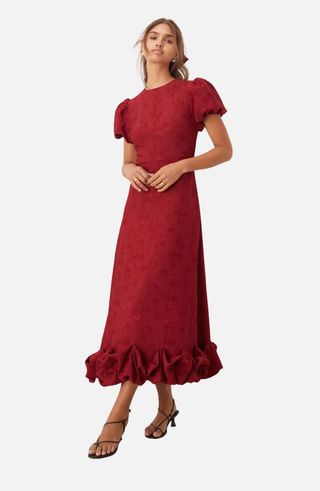 Image of red dress