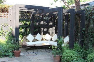 Use shady spots for seating