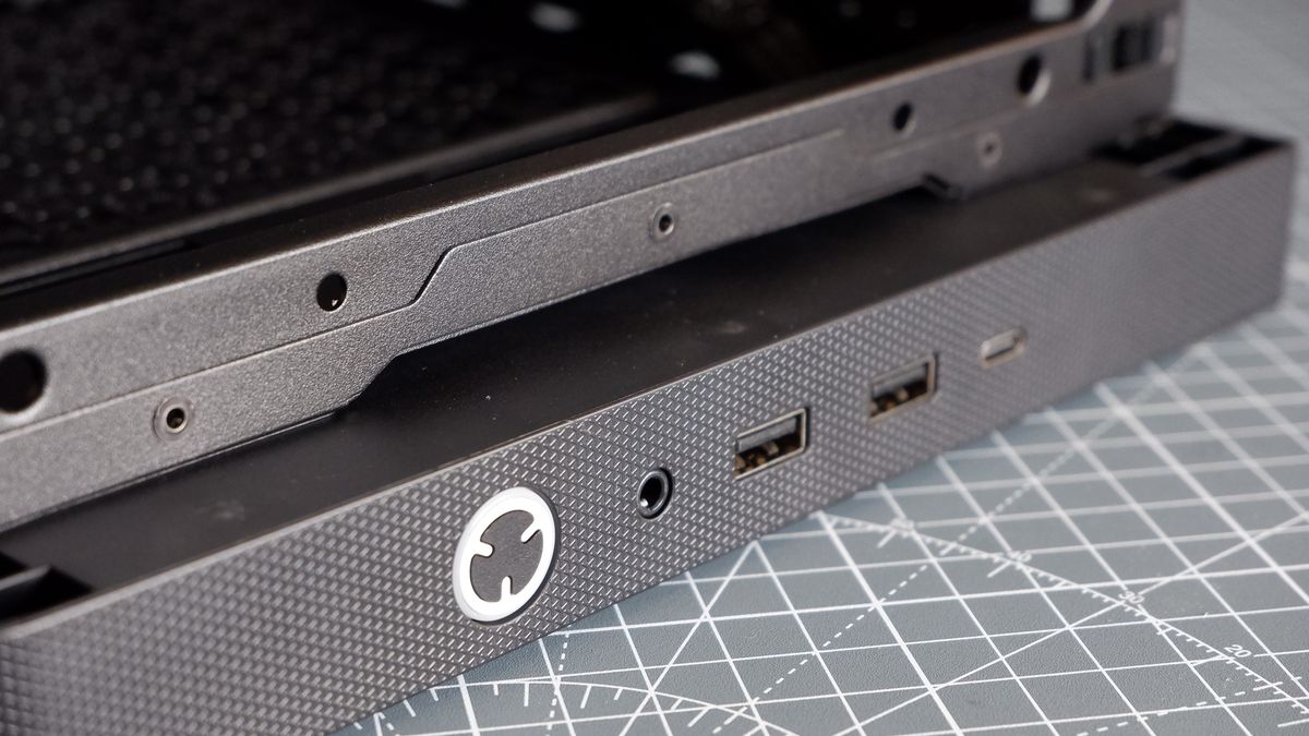 Corsair Frame 4500X ATX PC case throughout a PC build for testing.