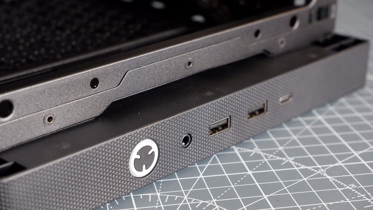 Corsair Frame 4500X ATX PC case throughout a PC build for testing.