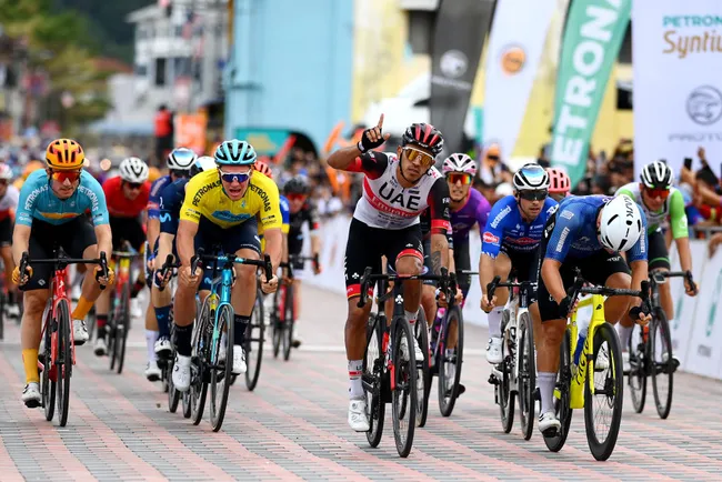 Craig Wiggins vince a Raub la seconda tappa del Tour de Langkawi (foto: Getty Images)