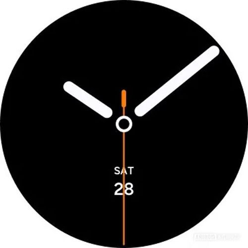 Samsung Galaxy Watch 8 face (found in beta)