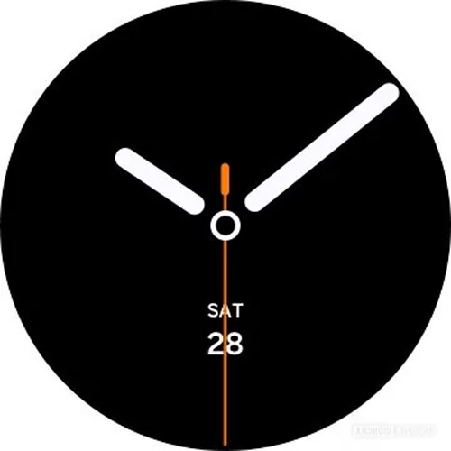 Samsung Galaxy Watch 8 face (found in beta)