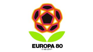 An alternative second design for the UEFA Euro 1980 logo