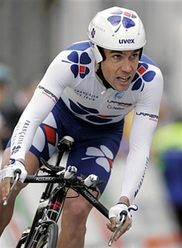 On the way to third at Romandie