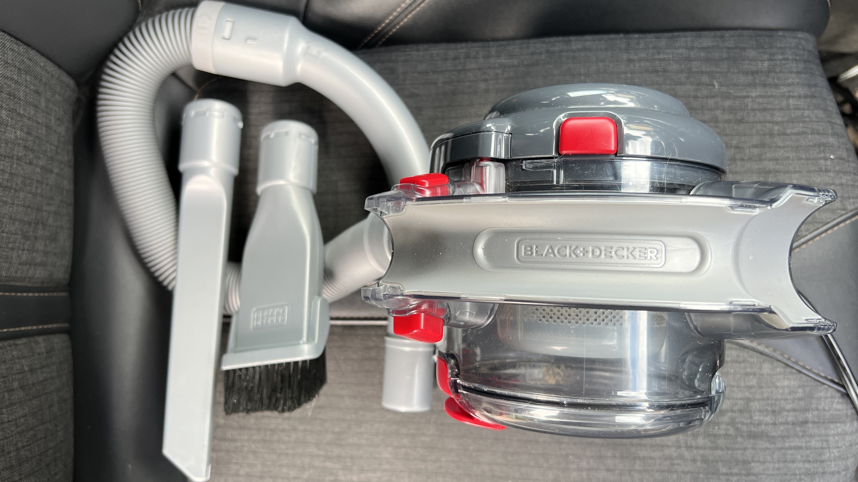 Black + Decker PD1200AV 12V Dustbuster Flexi Vacuum com acessórios