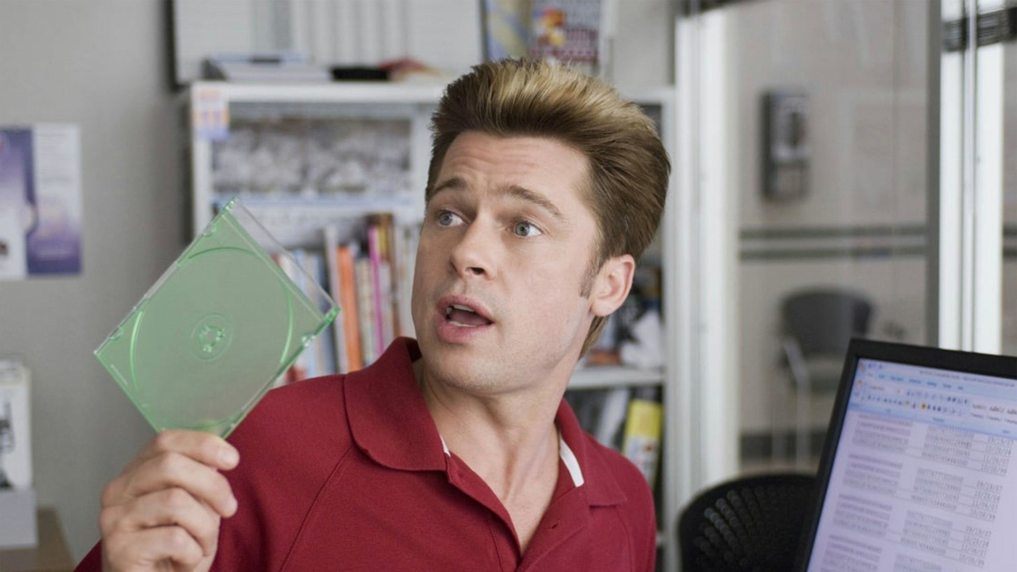 Brad Pitt in Burn After Reading