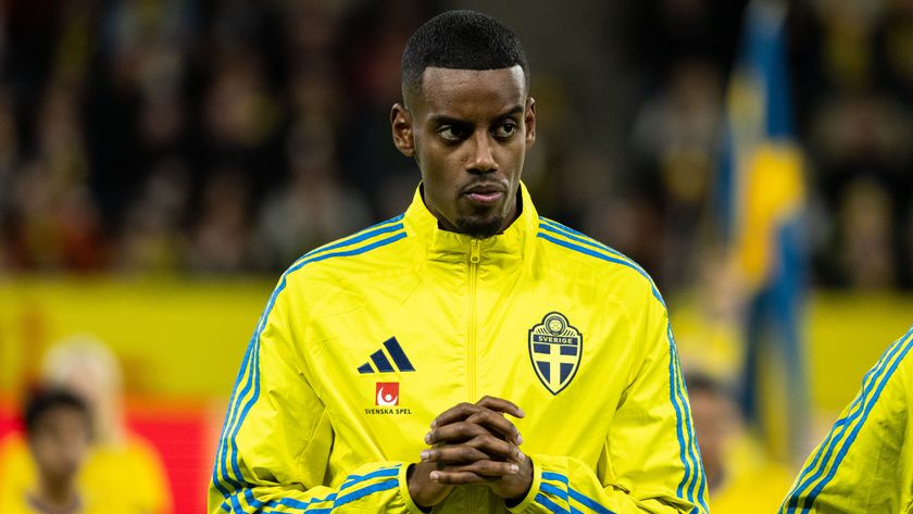 Alexander Isak of Sweden looks on before the International Friendly match between Sweden and Northern Ireland 